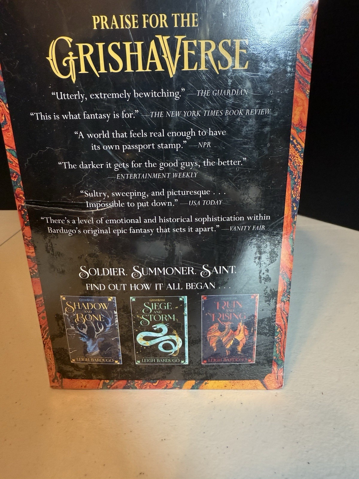 Shadow and Bone Trilogy Boxed Set by Leigh Bardugo Paperback New Sealed