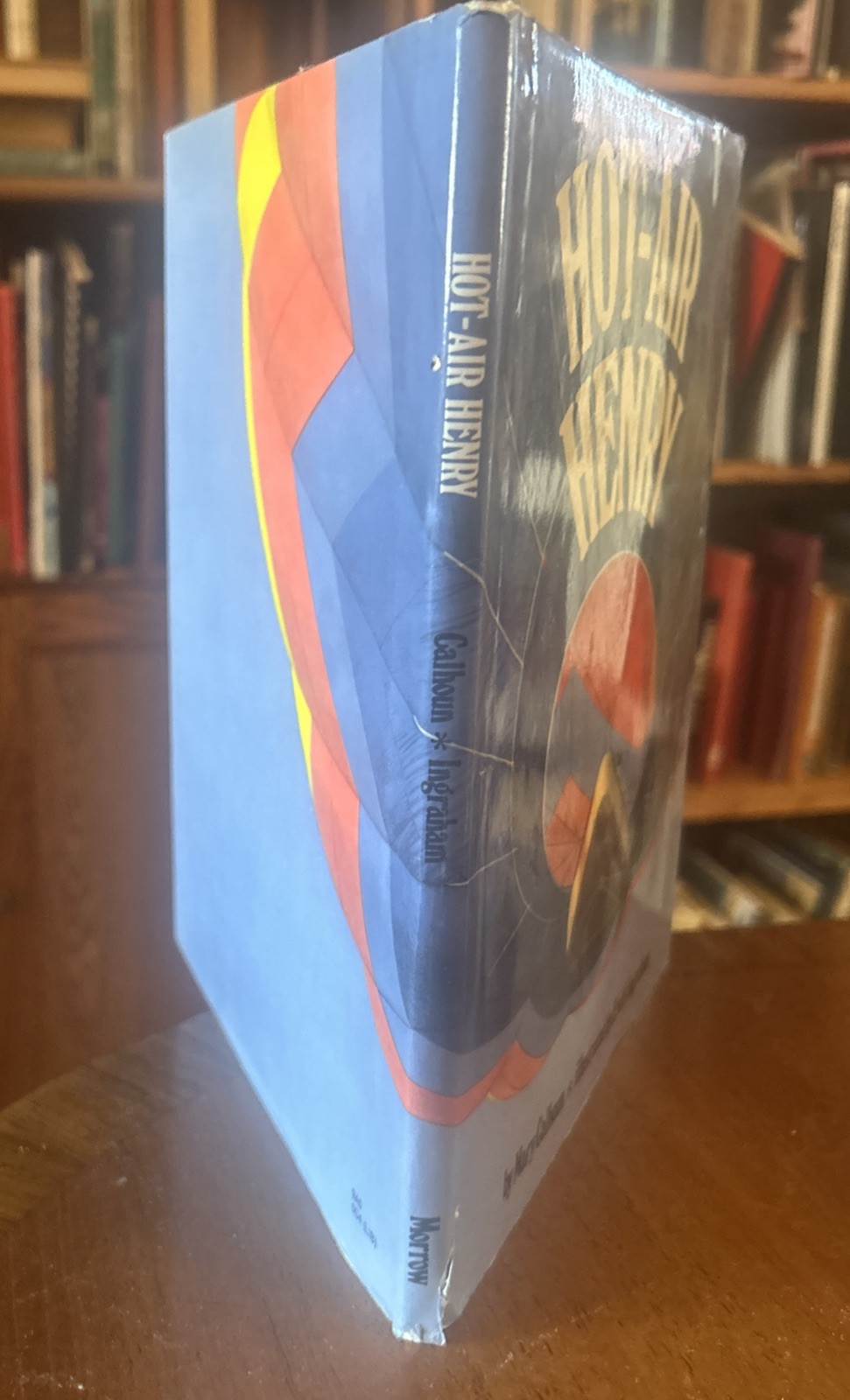 Hot Air Henry by Marin Calhoun 1981￼1st Edtion SIGNED HCDJ