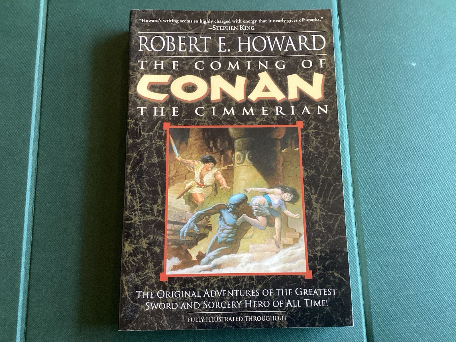 Robert E. Howard, The Coming of Conan the Cimmerian, TPB, Illustrated! Nice!