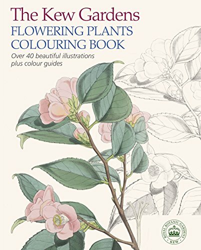 The Kew Gardens Flowering Plants Colouring Book by Arcturus Publishing Book The