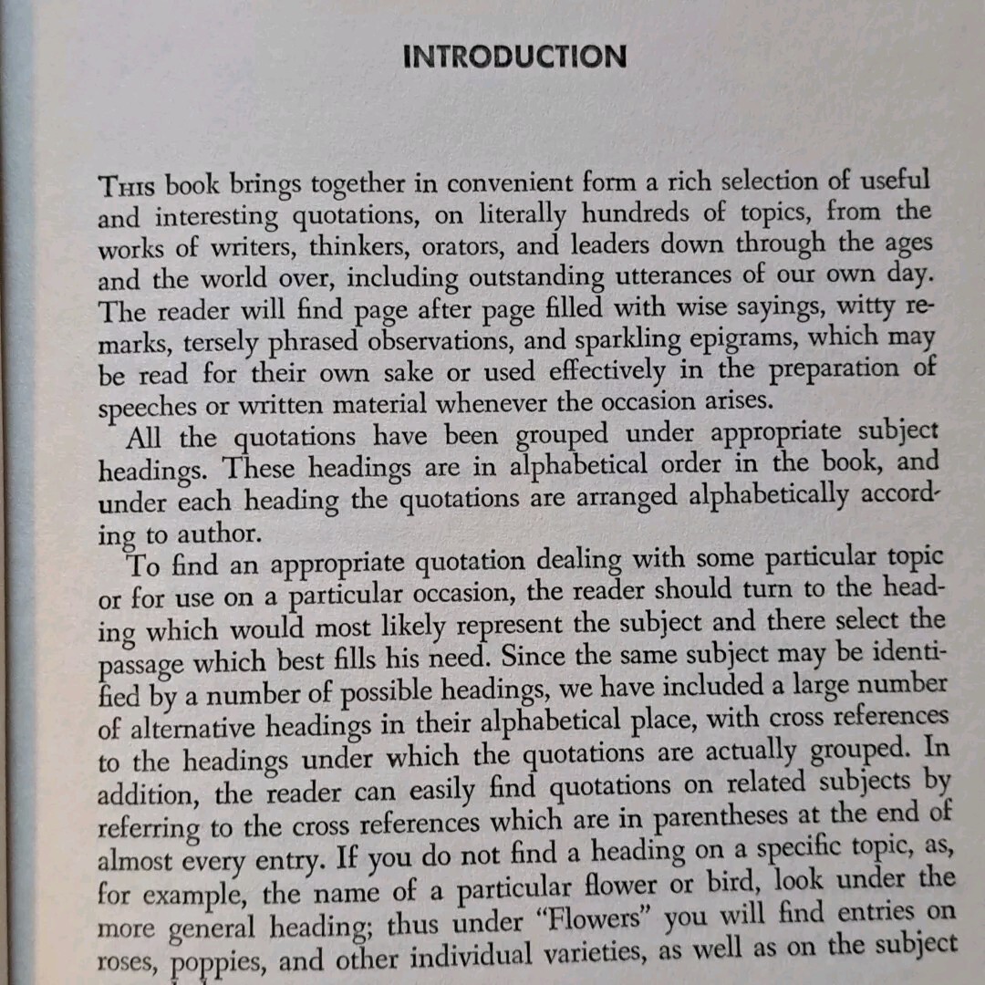 Five Thousand Quotations for All Occasions Henry Doubleday 1945 HC DJ 346 Page