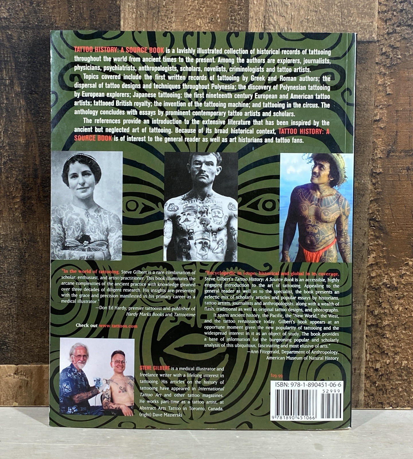 Tattoo History : A source Book by Steve Gilbert Paperback
