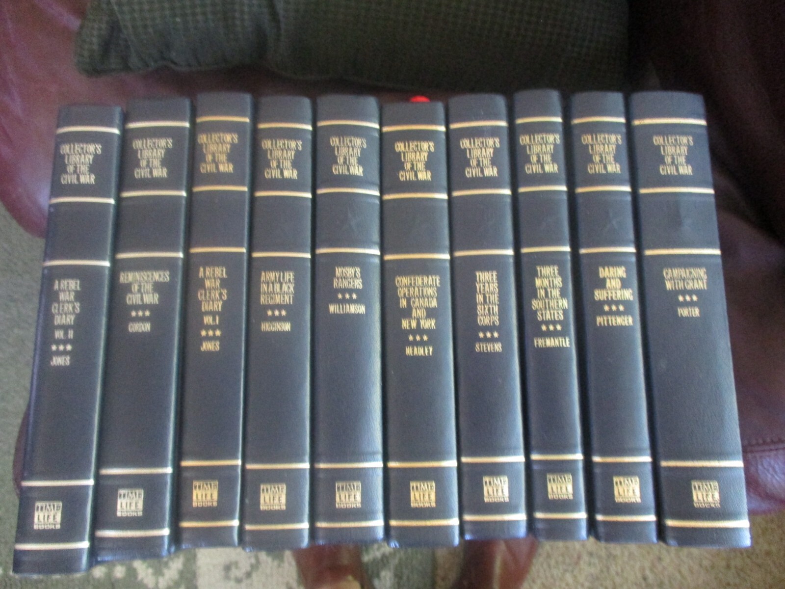 Collector’s Library of Civil War – Leather – Select Your Title GF