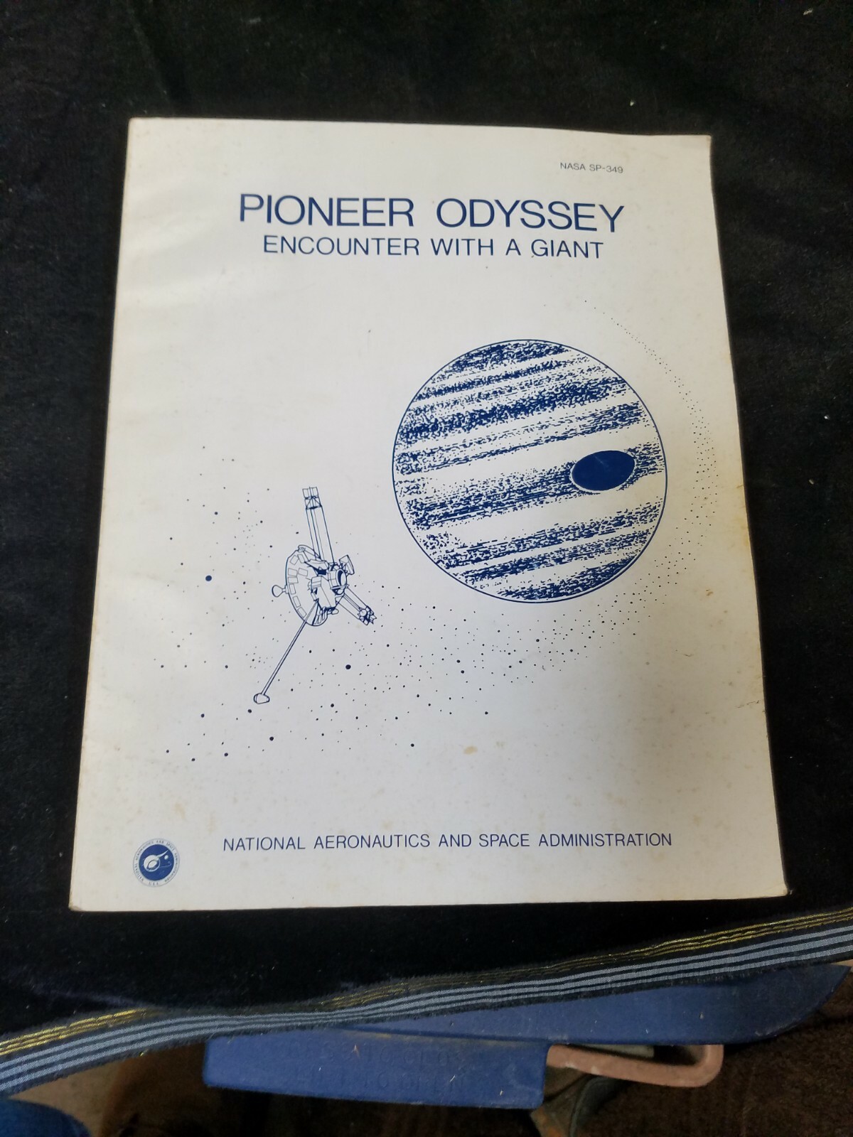NASA Pioneer Odyssey Encounter with a Giant Jupiter SP-349 1974 Softcover