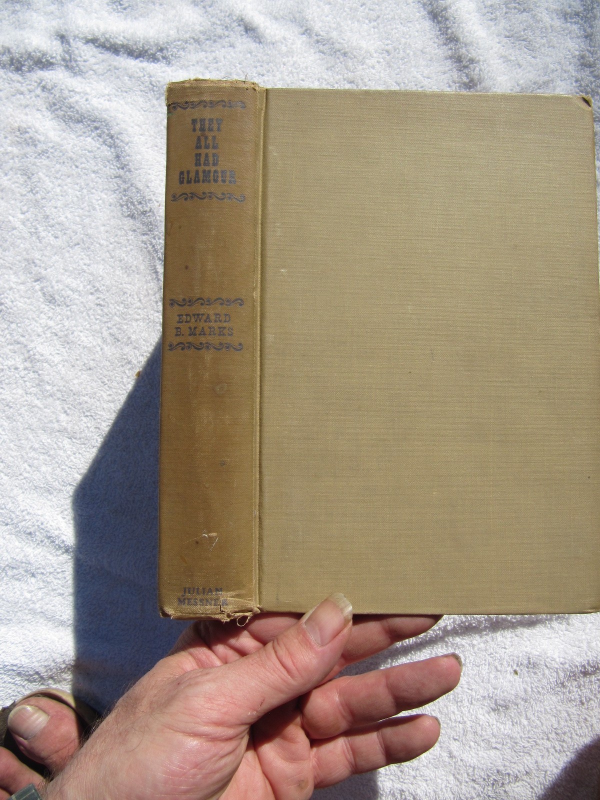 Edward Marks THEY ALL HAD GLAMOUR Swedish Nightingale to Naked Lady Vaudeville