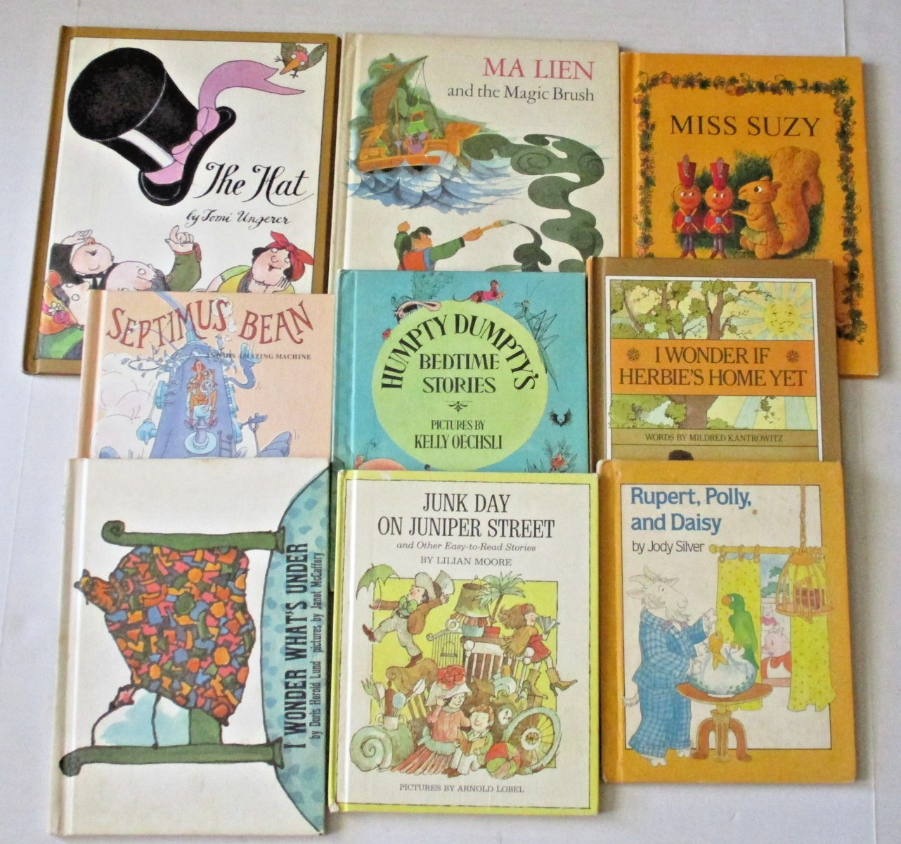 Mixed Lot 9 Vintage Parents Magazine Press Picture Books nice variety