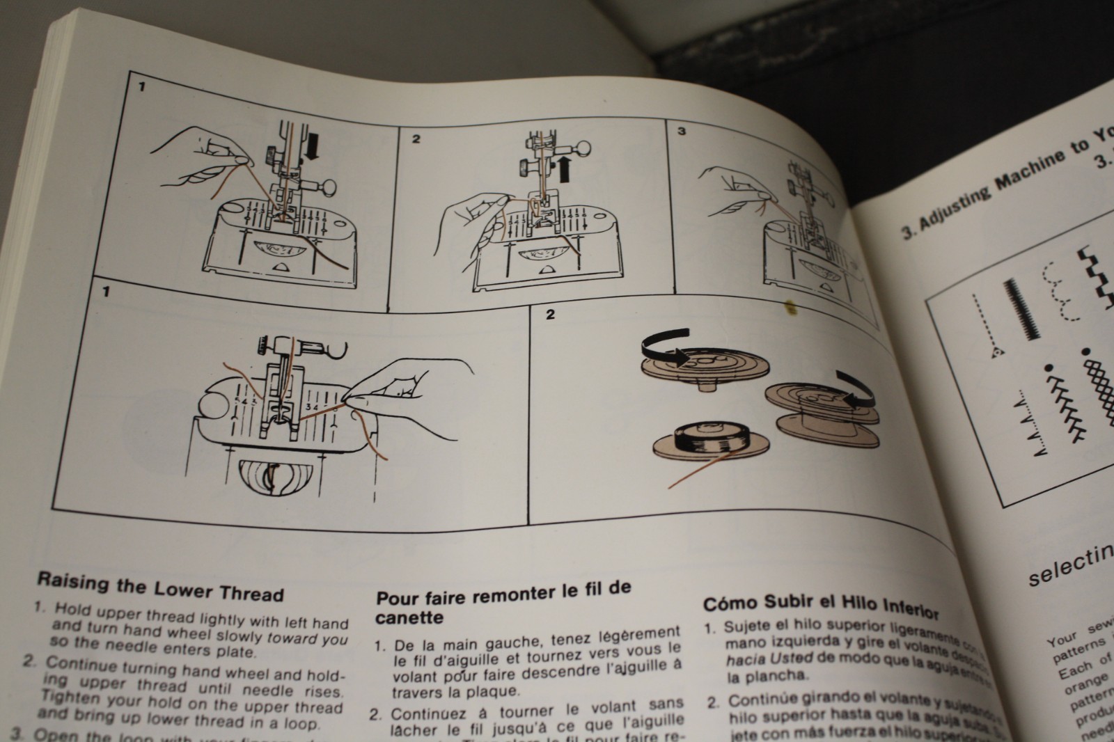 Instruction Book For Singer Sewing Machine Model 1411