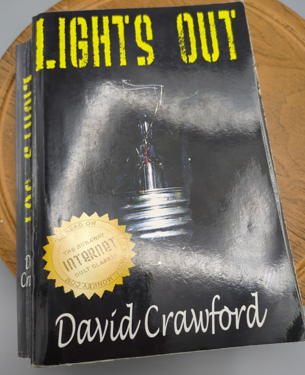 Lot of 2 – Lights Out – Collision Course – by David Crawford – Two Paperpacks