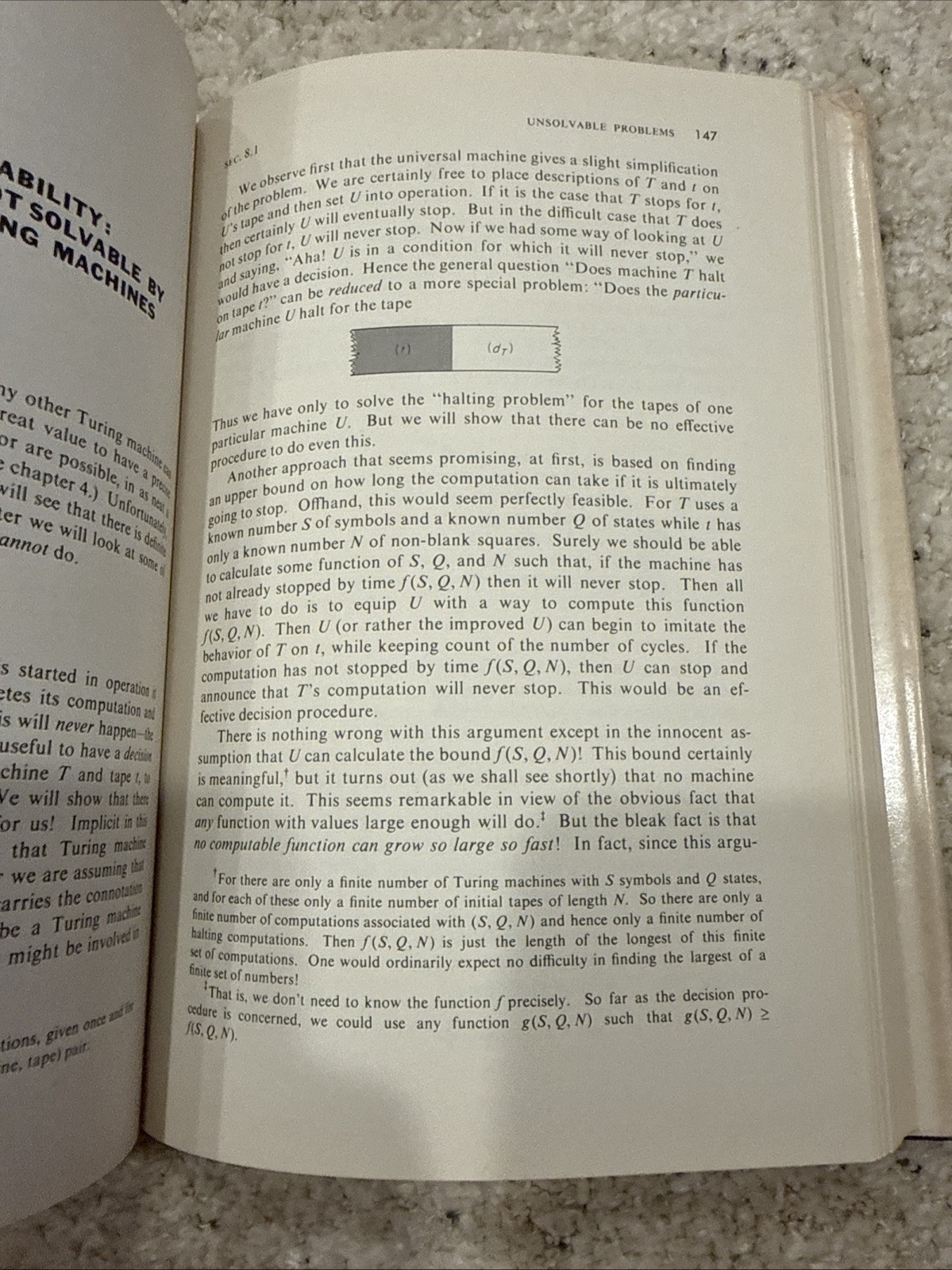 Computation: Finite and Infinite Machines Minsky Prentice Hall 1967 Hard Cover