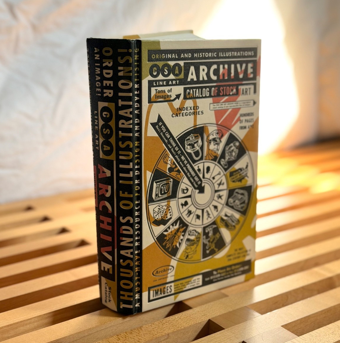 CSA Line Art Archive Vol 1 1995 First Edition Hardcover Stock Art Catalog