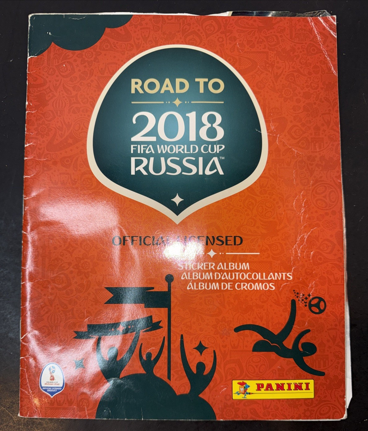 Panini Road to 2018 FIFA World Cup Russia Sticker Album w/ Stickers