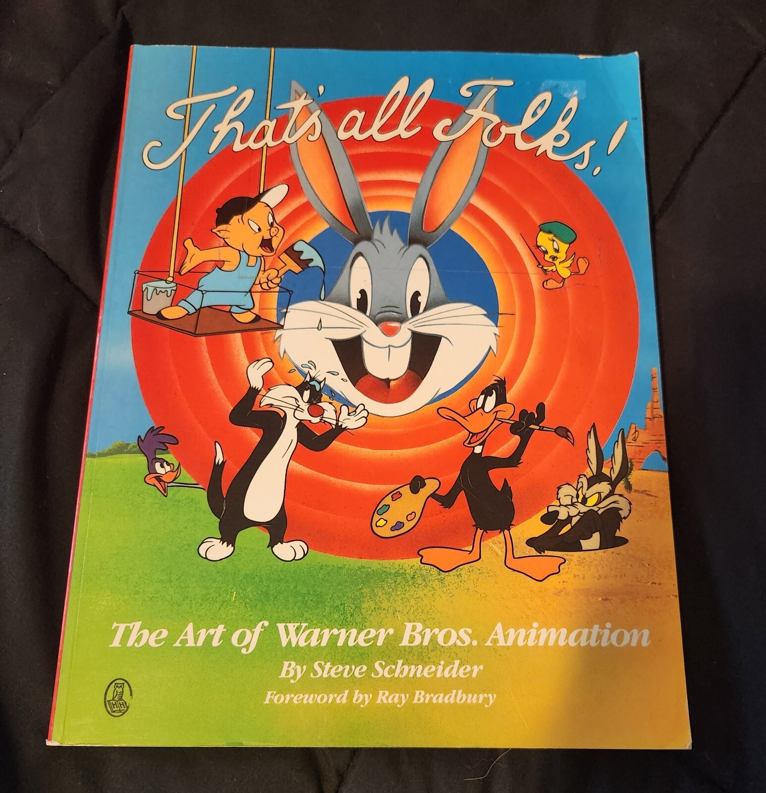 Signed by BOB & CHARLES MCKIMSON on Page 129. THAT’S ALL FOLKS! Warner Bros