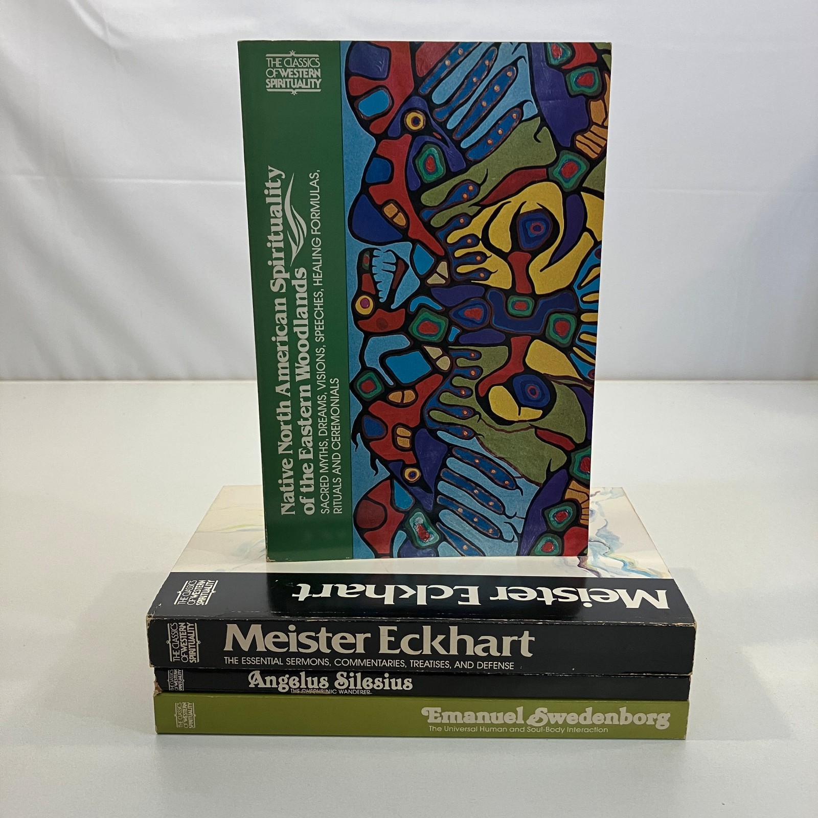 4 Classics of Western Spirituality Series Lot Meister Eckhart Emanuel Swedenborg