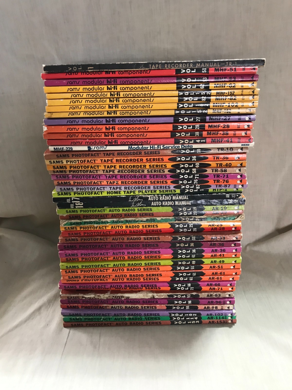 Sams Photofact Folder Set Schematics for Vintage Electronics, Lot Choice $5 Each