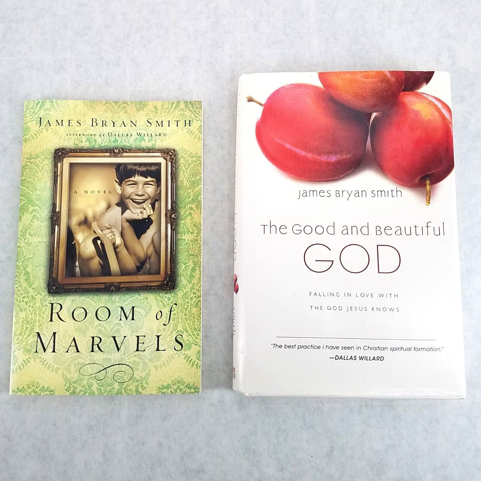 James Bryan Smith Lot of 2 Books – Room of Marvels & Good and Beautiful God