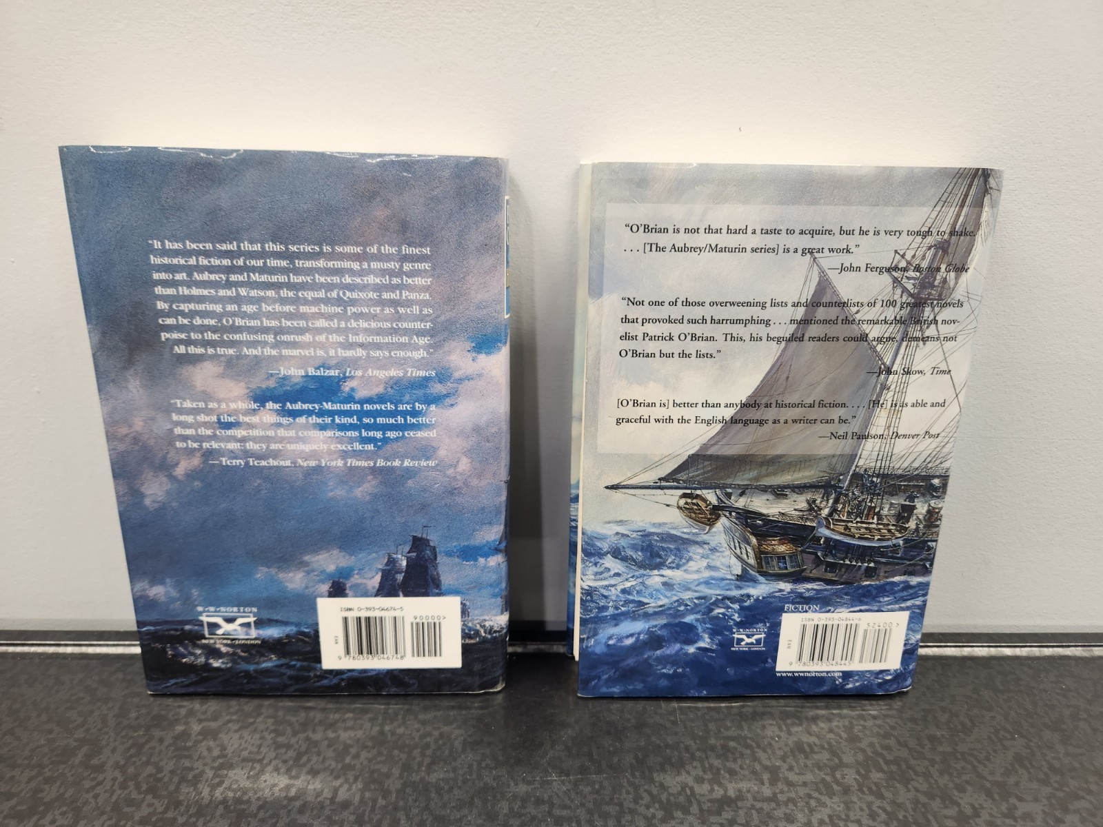 (2) Patrick O’Brian Books The Hundred Days Blue at the Mizzen Maturin 1st Ed HC