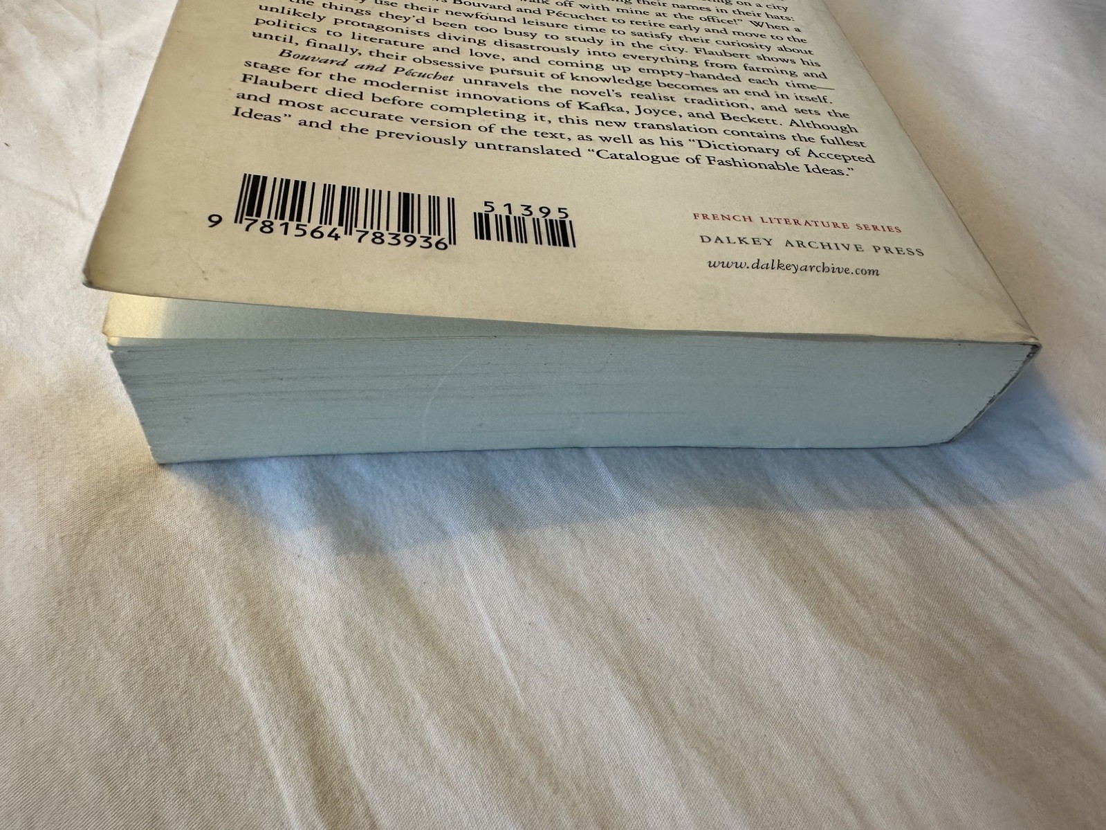 Bouvard and Pecuchet by Gustave Flaubert Paperback Dalkey Archive Press