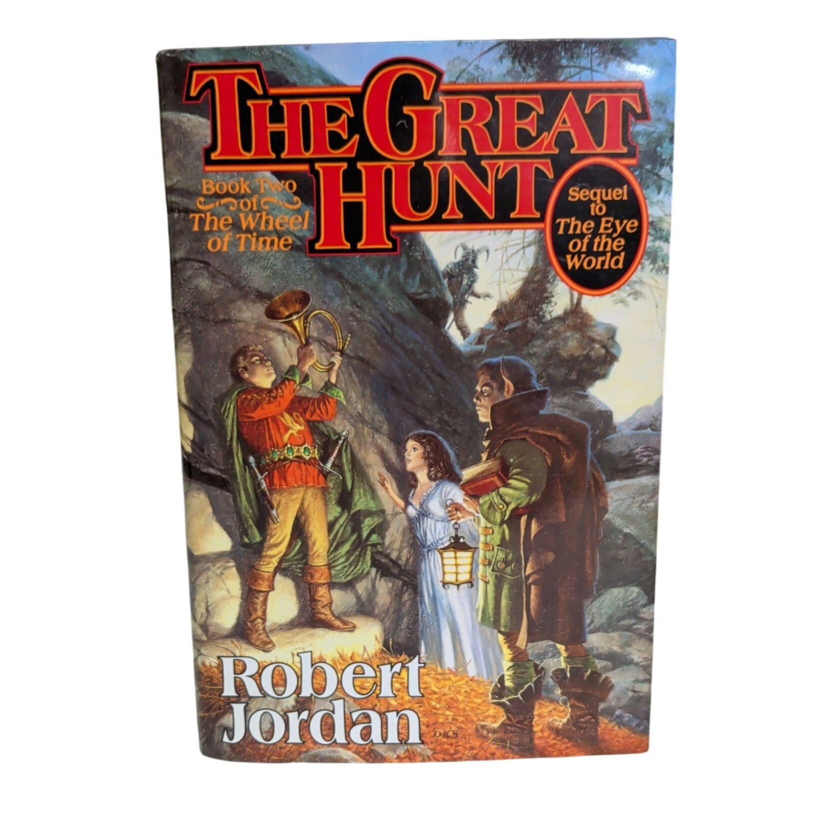 Great Hunt : Book Two of ‘The Wheel of Time’ by Robert Jordan (1990 Hardcover)