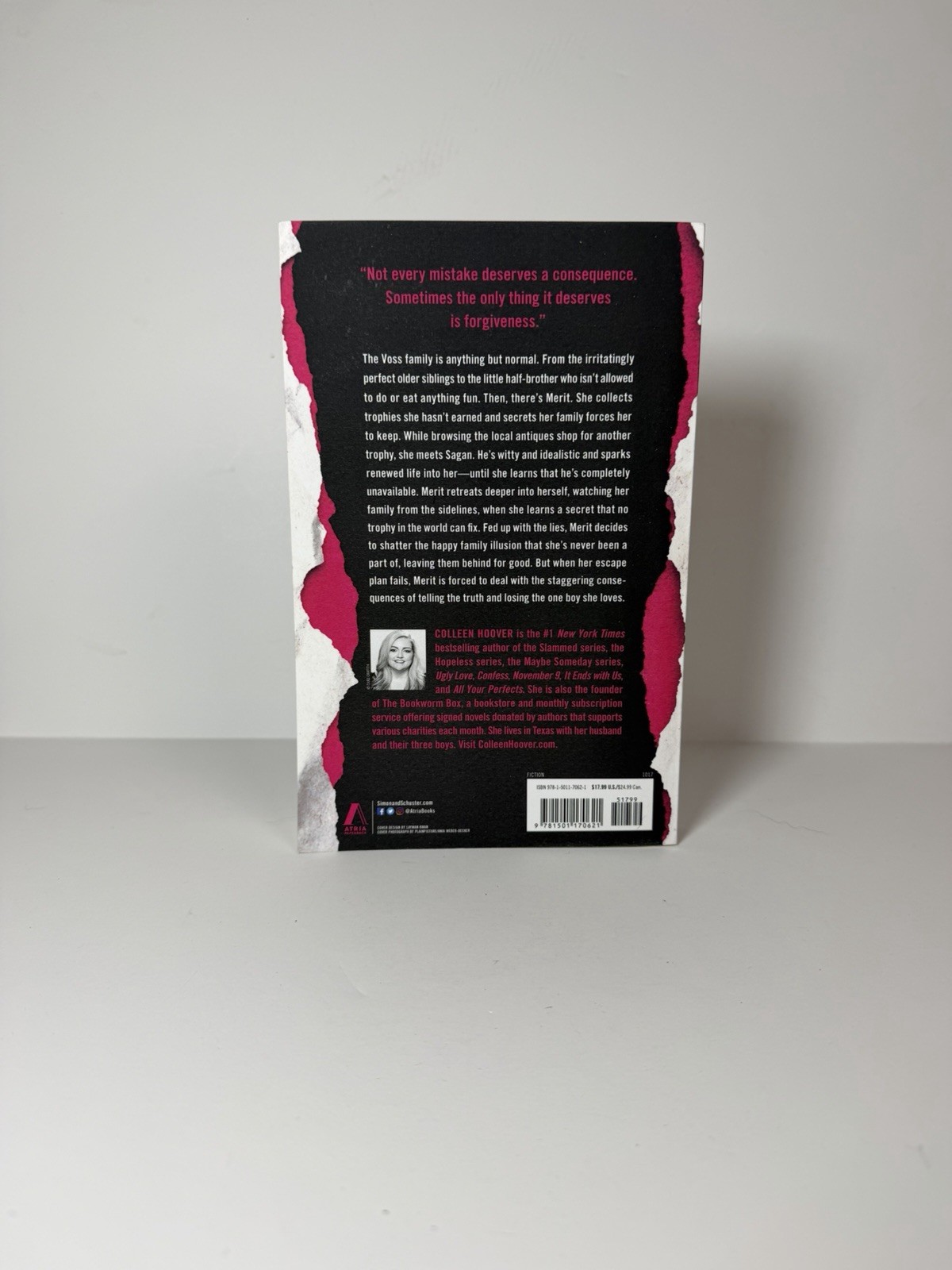 Without Merit: A Novel – paperback, 1501170627, Colleen Hoover