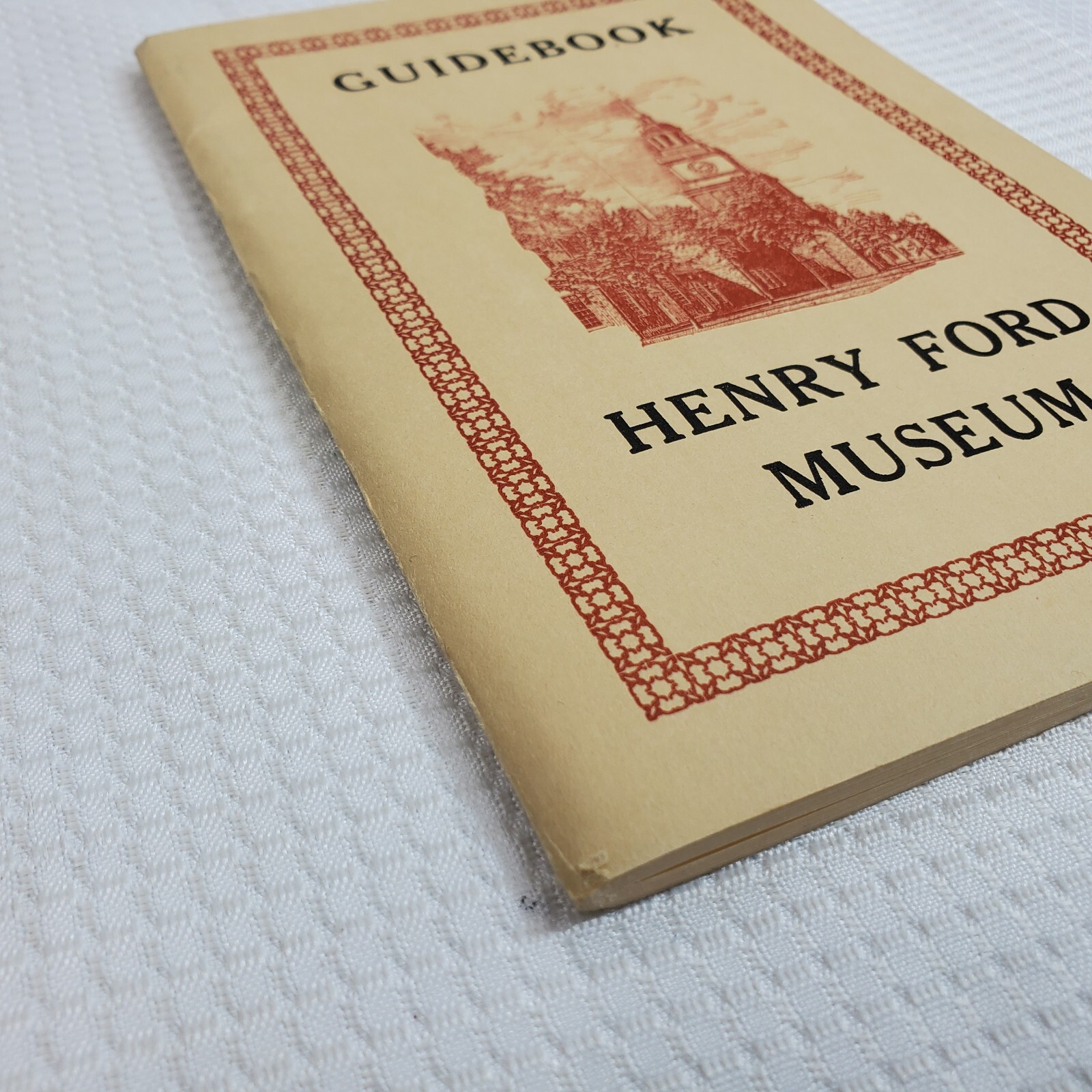 Henry Ford Museum Guide Book Paperback Booklet Vintage