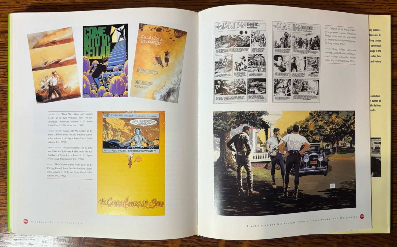 Signed Ray Bradbury An Illustrated Life First Edition HC DJ Jerry Weist 2002