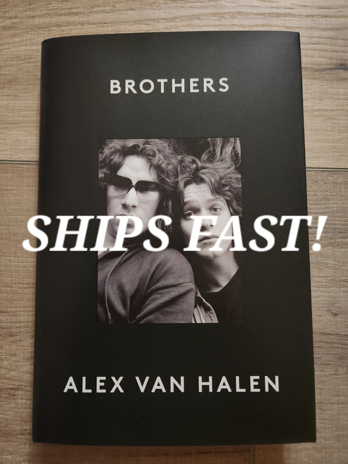 Brothers – Alex Van Halen SIGNED Autographed 1st First Edition Hardcover
