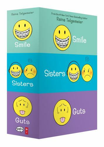 Smile, Sisters, and Guts: the Box Set by Raina Telgemeier (2019, Quantity pack)