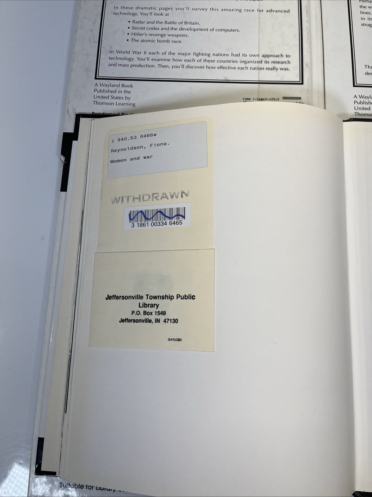 5 Library Edition World War II “Victims of War” ” World Leaders” “Propaganda”