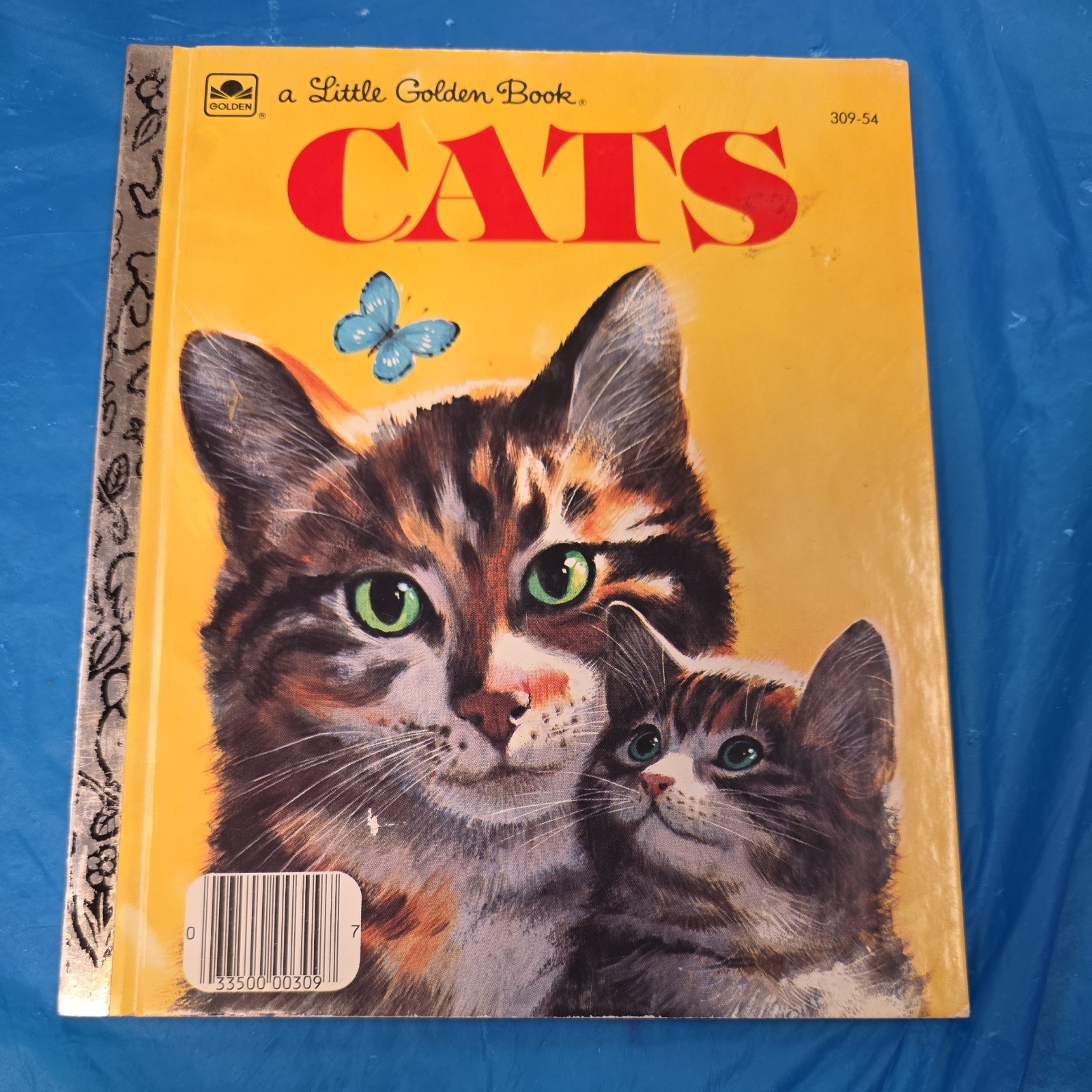 Vintage Little Golden Book Cats 1976 309-54