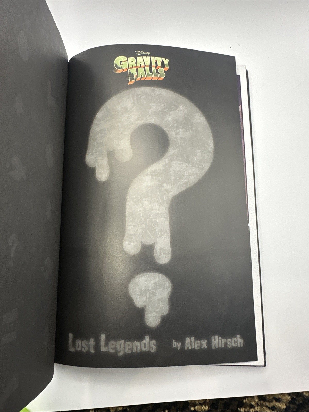 Disney Gravity Falls: Lost Legends by Alex Hirsch 2018, Hardcover Missing Sli