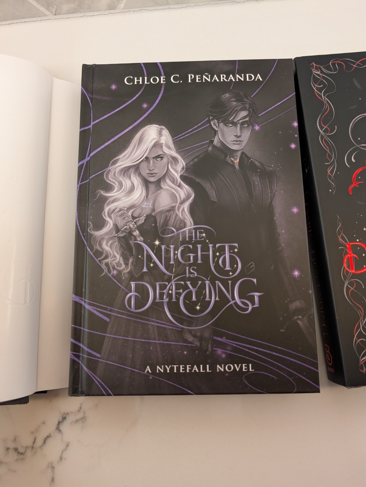 Chloe C. Peñaranda “Nytefall Trilogy” Sprayed Edges 1st Printing -LIKE NEW