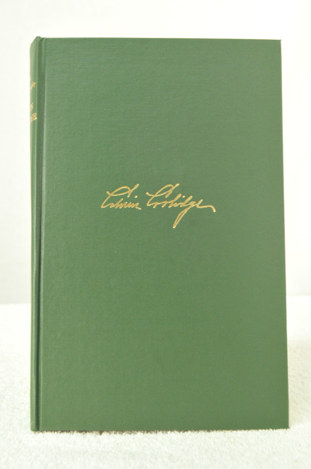 The Autobiography of Calvin Coolidge Copyright 1929 3rd Printing 1984 HC DJ USA