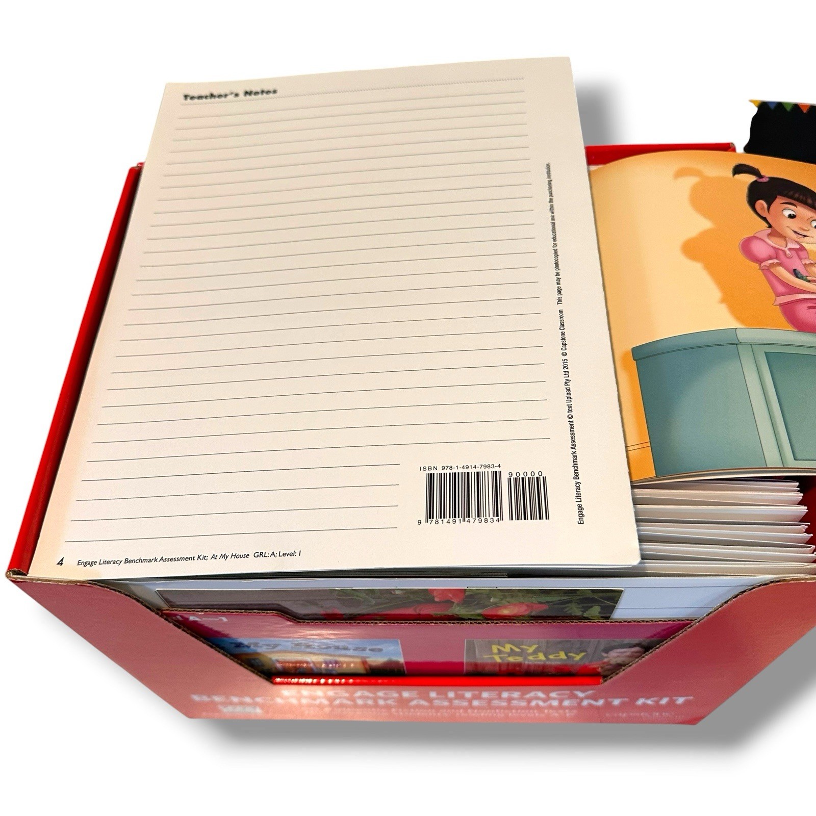 Engage Literacy Benchmark Assessment Kit Level A-P Capstone Classroom 60 texts