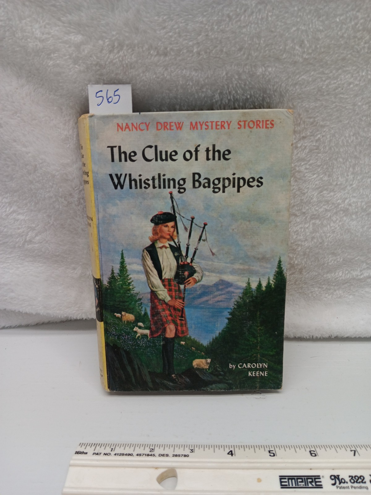 Nancy Drew Mystery Stories the Clue of the Whistling Bagpipes HB 1964