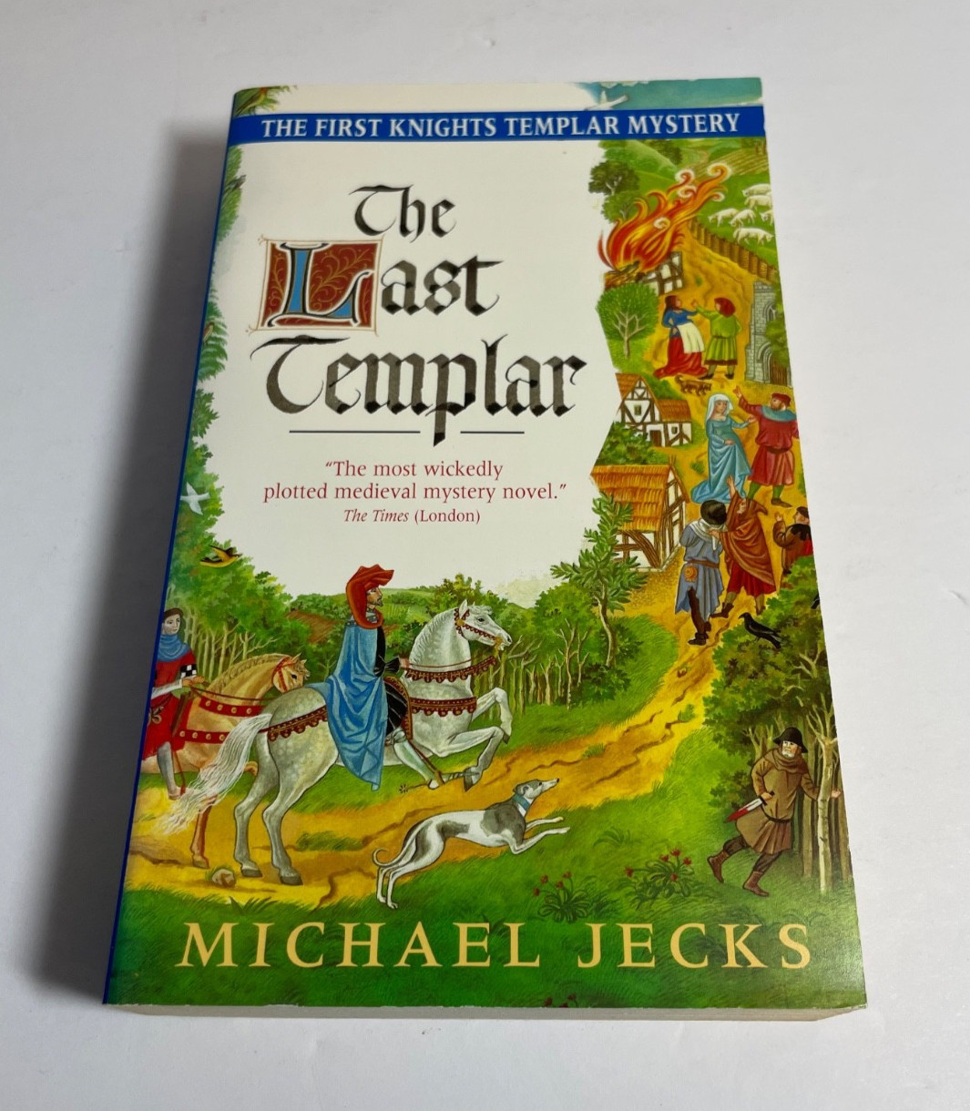Knights Templar Myserty Michael Jecks 4 book lot PB