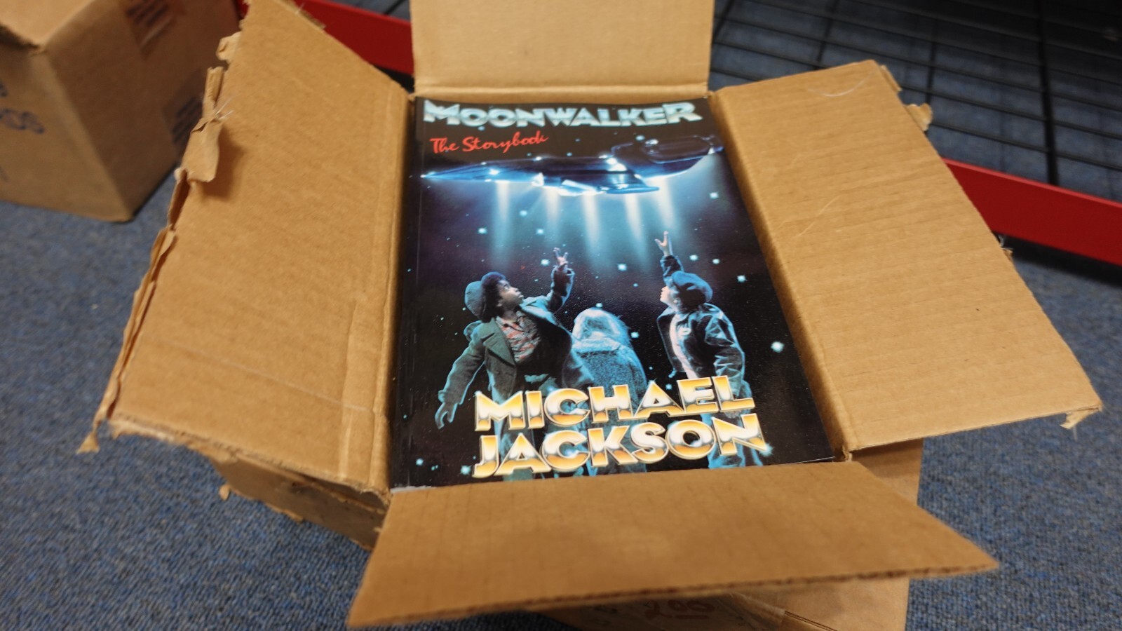 Moonwalker: The Storybook by Jackson Michael Book DOUBLEDAY NOS NEW CASE FRESH