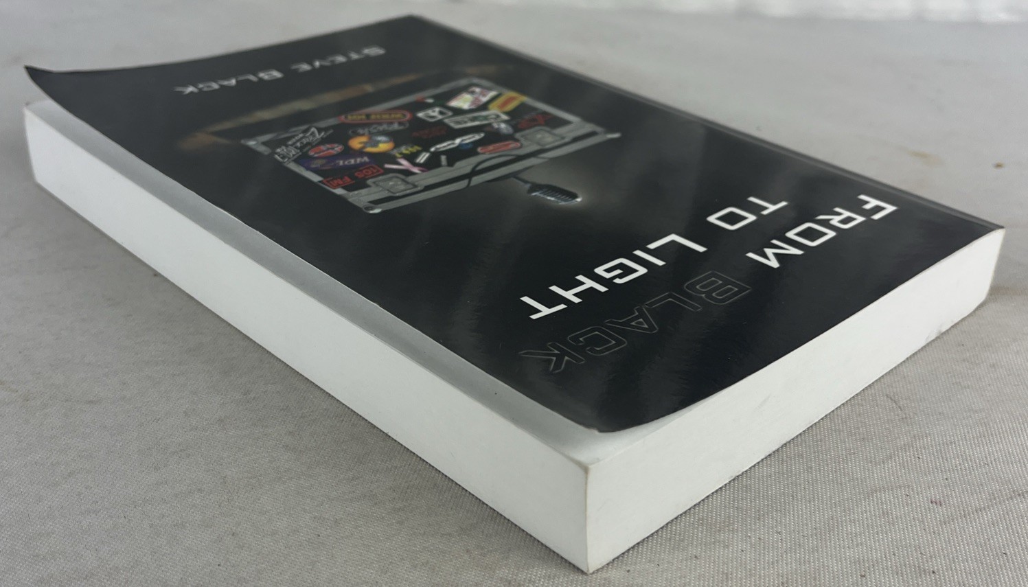 SIGNED From Black To Light – Steve Black – Paperback