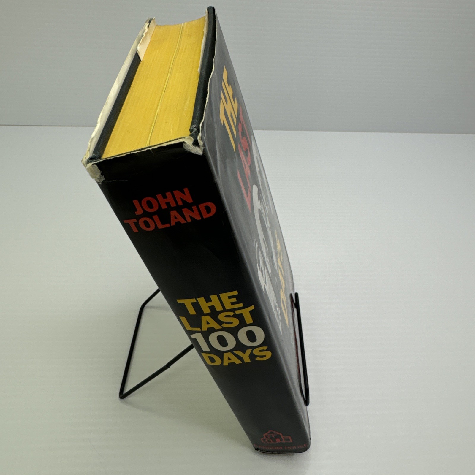 The Last 100 Days John Toland First Print 1966 Random House Final Days of WWII