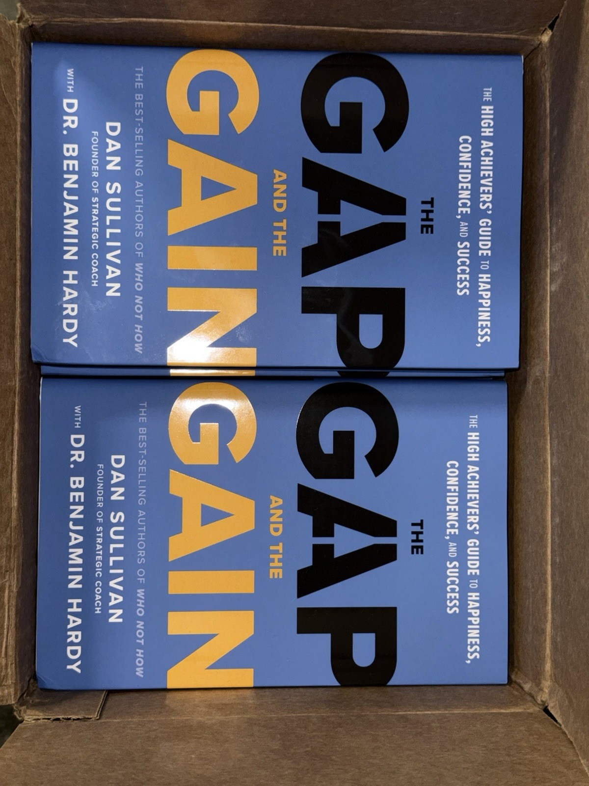 Lot of 11 NEW The Gap and The Gain Dan Sullivan Benjamin Hardy Hardcov Hay House