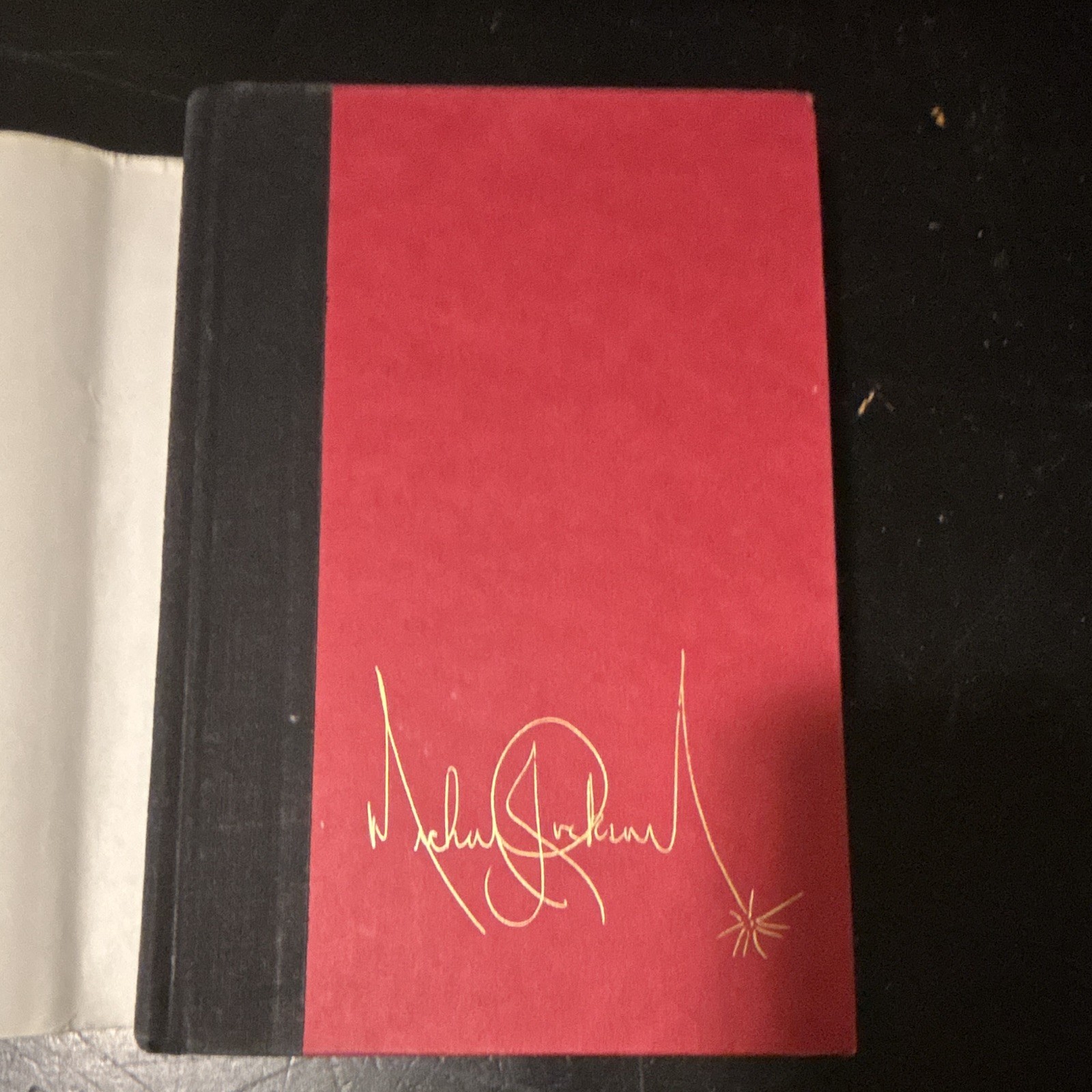 Michael Jackson Moonwalk Signed First Edition Hardcover 1988 Doubleday