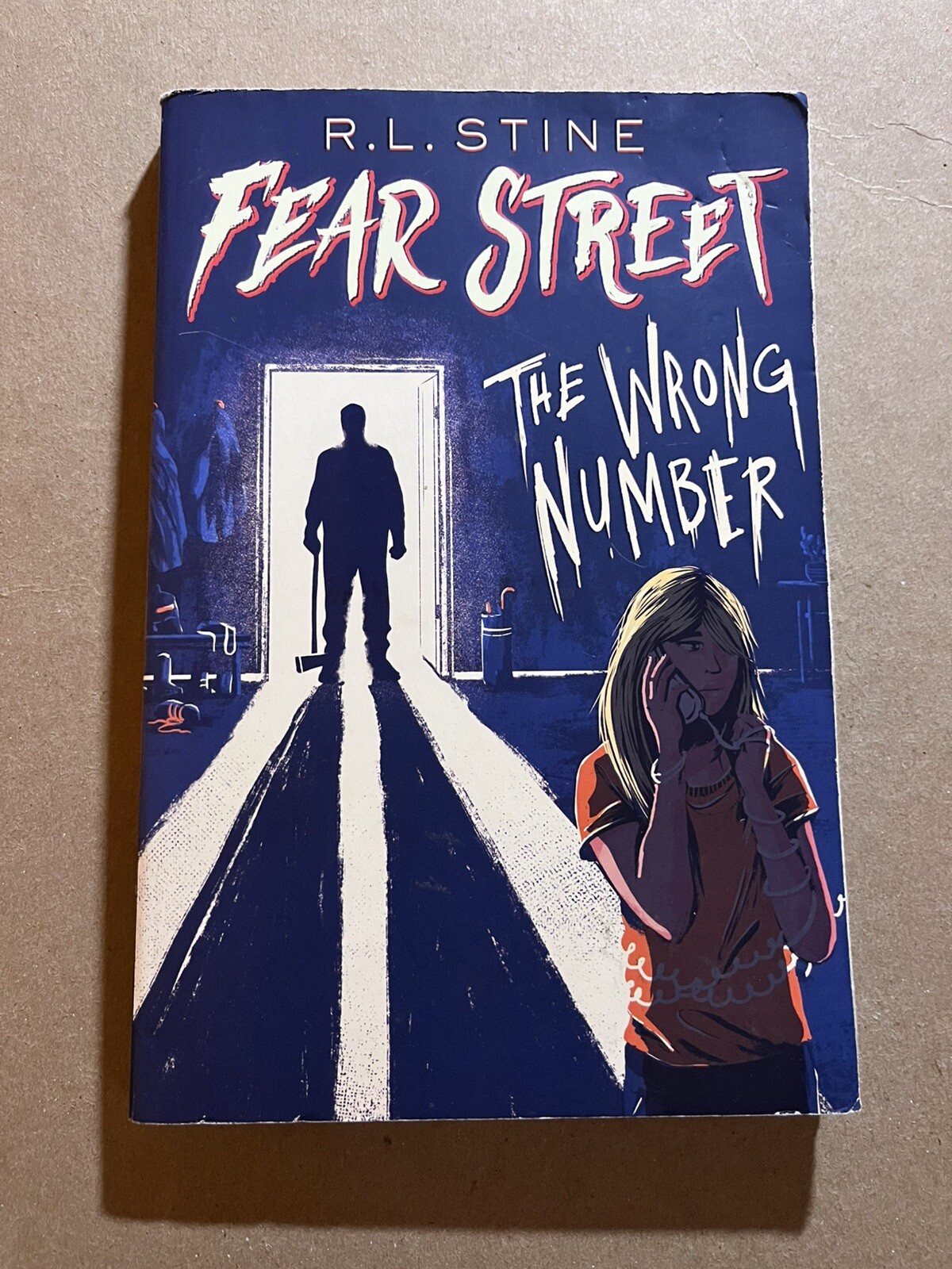 THE WRONG NUMBER by R.L. Stine 2022 Simon Pulse trade paperback TEEN YA HORROR