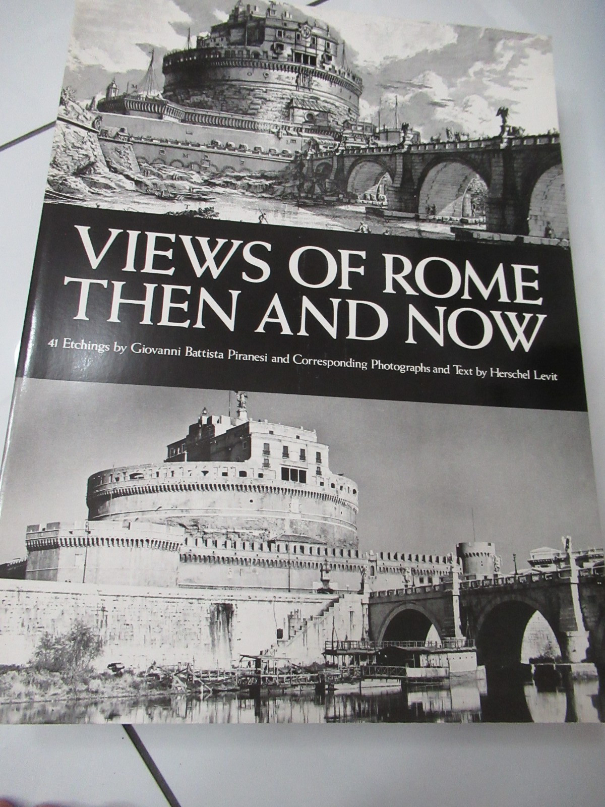 Views of Rome, Then and Now by Giovanni B. Piranesi MINT OVERSIZED BEST PRICE EB