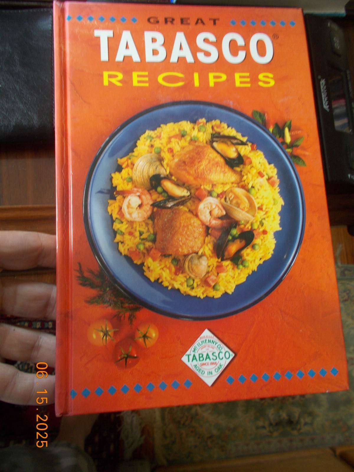 Great Tabasco Recipes, Hardcover, 1996, 192 pages