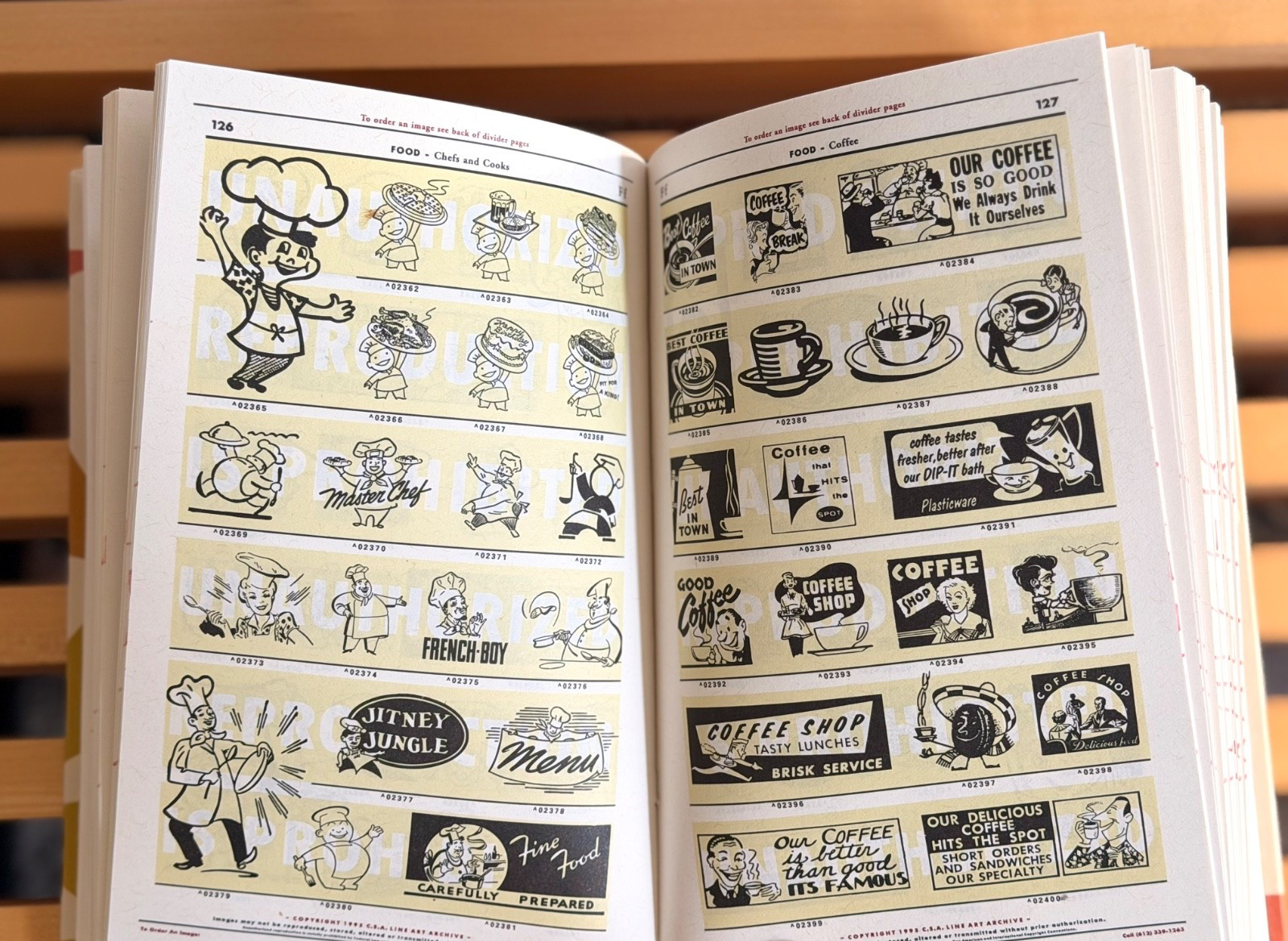 CSA Line Art Archive Vol 1 1995 First Edition Hardcover Stock Art Catalog