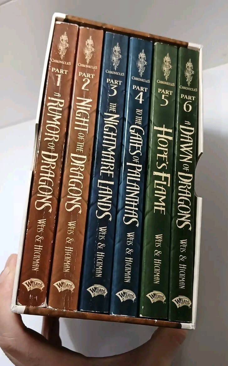 DragonLance Chronicles Part 1-6 Wizards Of The Coast Box Set YA GIFT SET