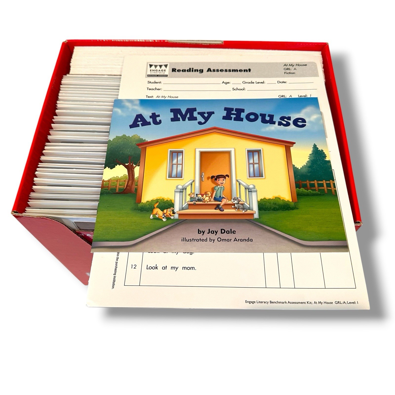 Engage Literacy Benchmark Assessment Kit Level A-P Capstone Classroom 60 texts