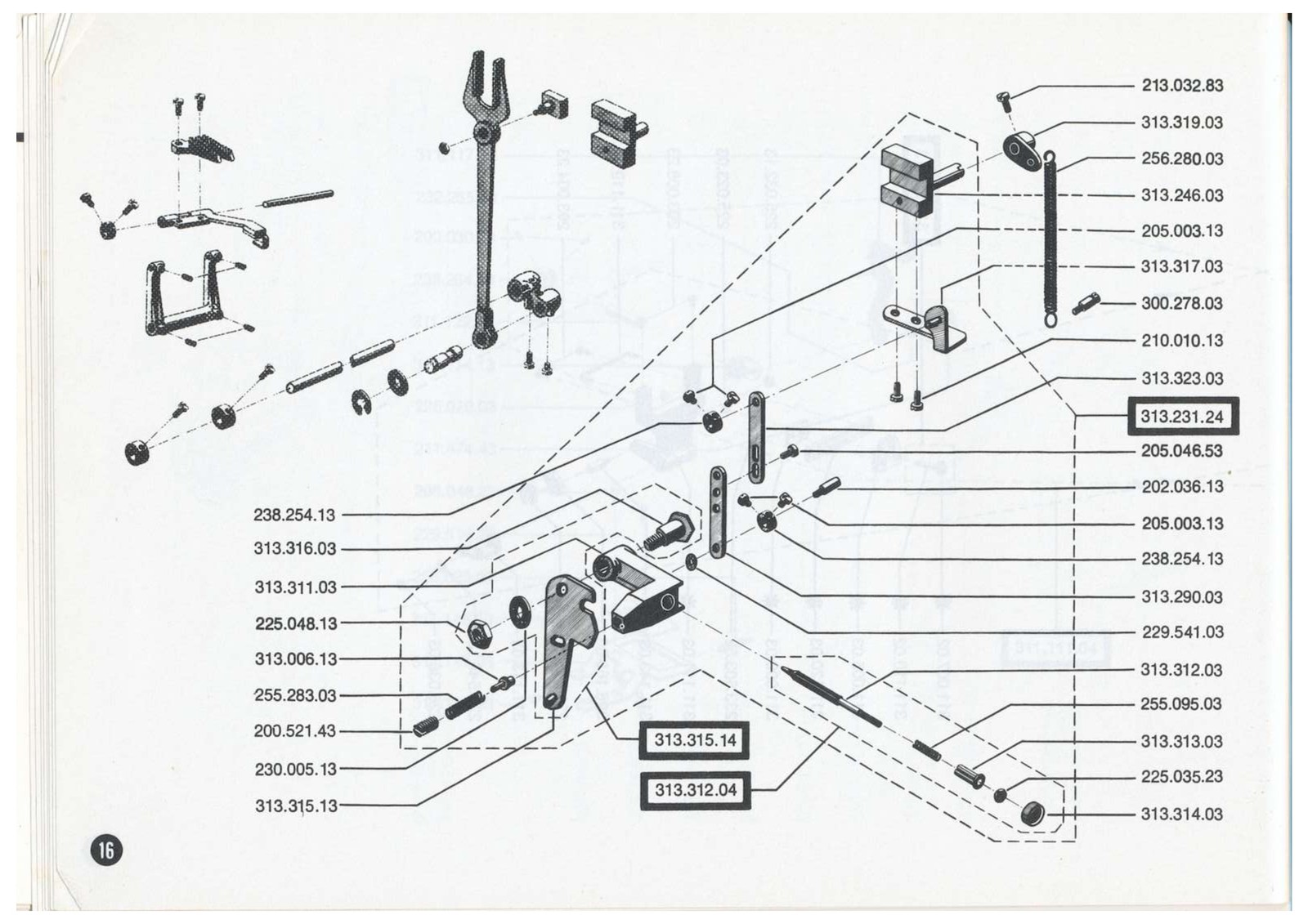 BERNINA 807 808 809 Sewing Machine Illustrated Parts Manual – WIRE BOUND