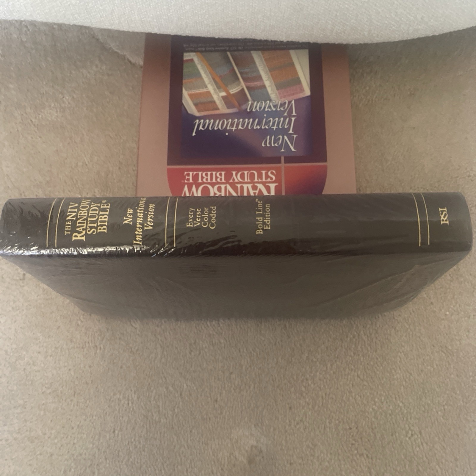 Rainbow Study Bible New International Version NIV Bonded Leather Bold line NEW
