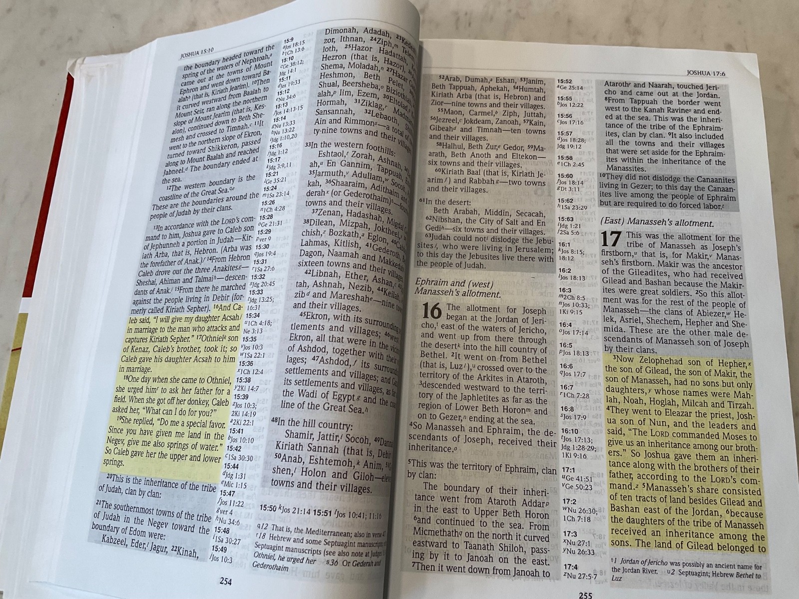 NIV Full Color Rainbow Bible 2007 Hardcover Text 1984