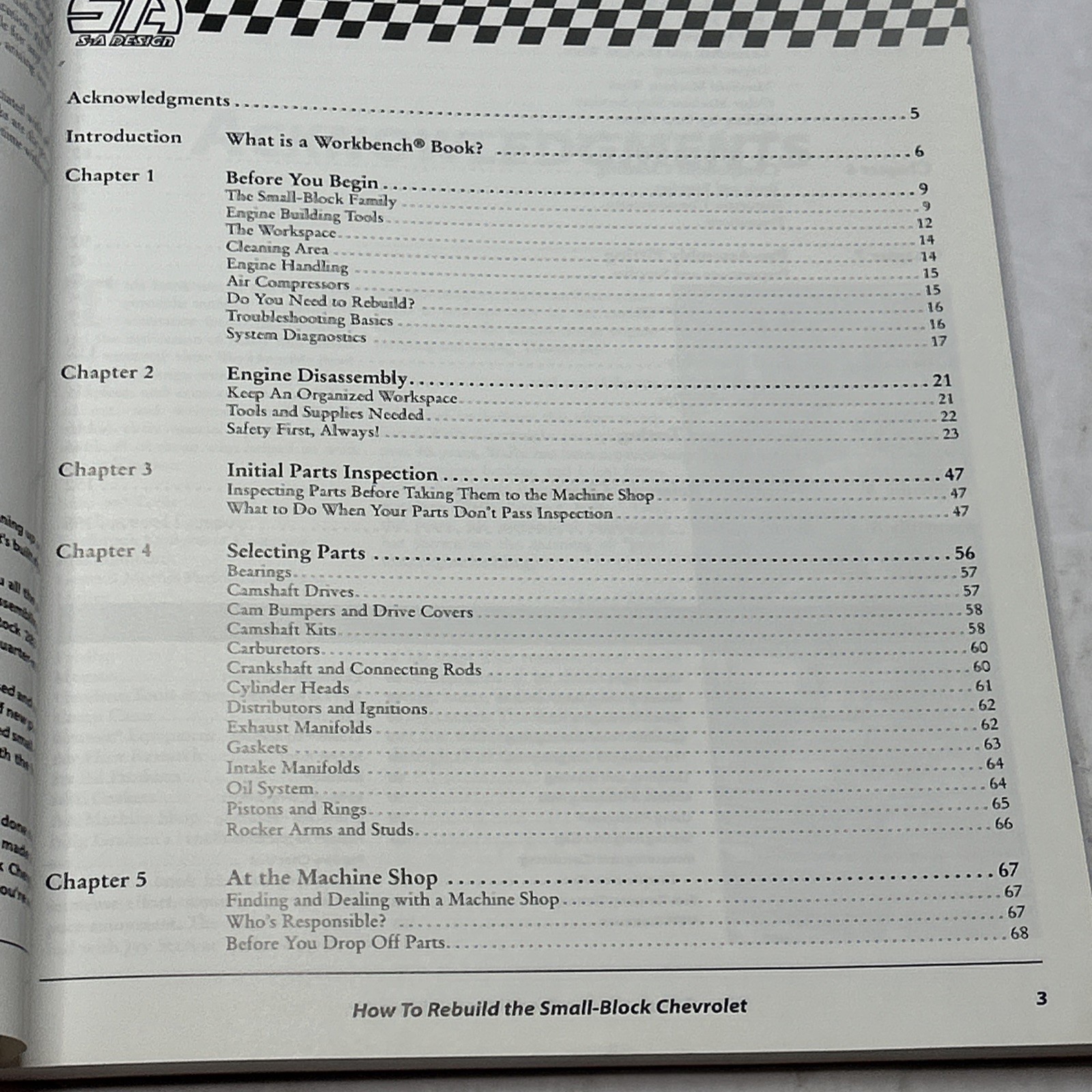 How to Rebuild the Small-Block Chevy -Revised (S-A Design Workbench Series)